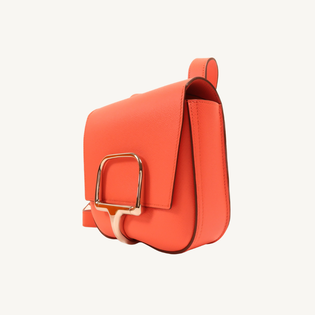 Hermès Della Cavalleria Epsom Rose Texas PHW