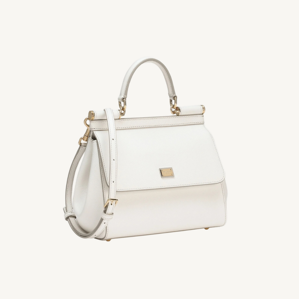 Small Sicily Handbag in Dauphine Calfskin