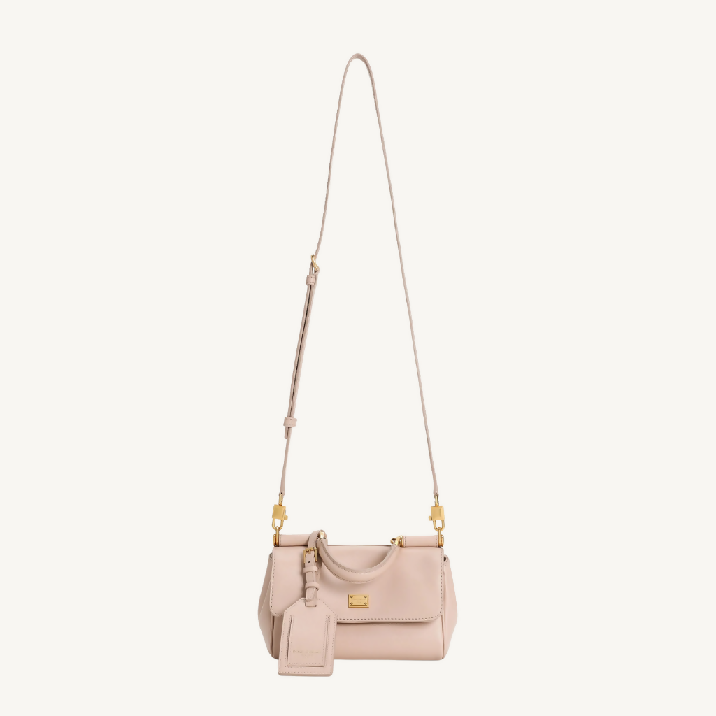 Mini My Sicily Handbag in Plongé Calfskin
