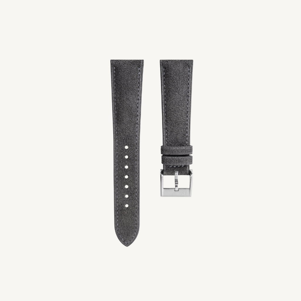 Dark Grey Alcantara Signature Strap