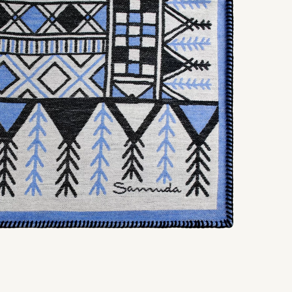 بطانية عسير من الصوف