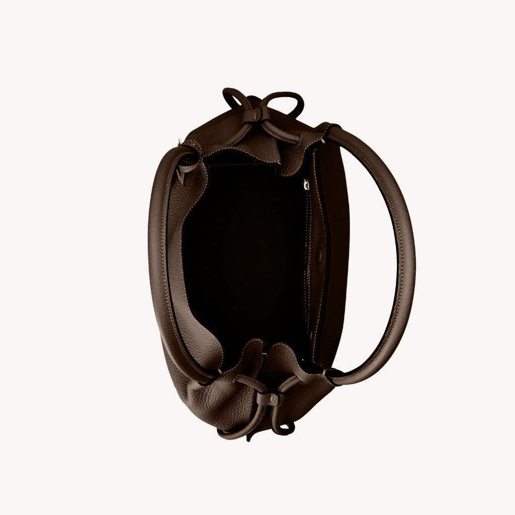 Bucket Bag in Leather Medium