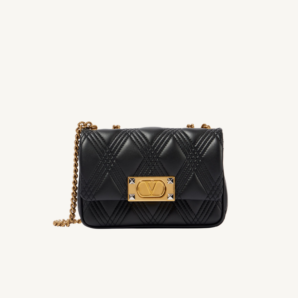 Quiltie 67 Small Leather Shoulder Bag