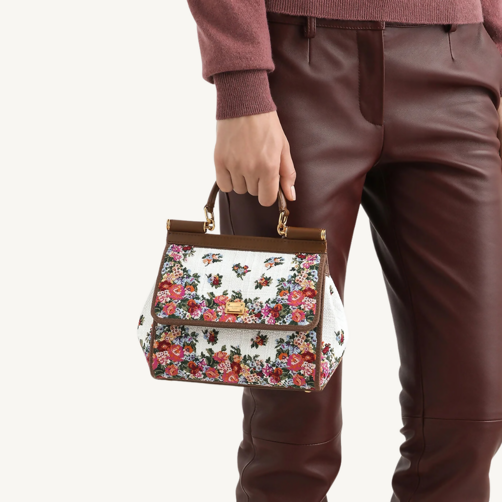 Sicily Medium Embroidered Handbag