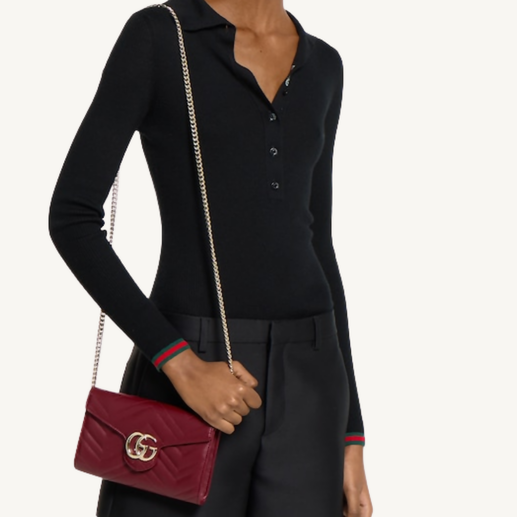 GG Marmont Wallet on Chain