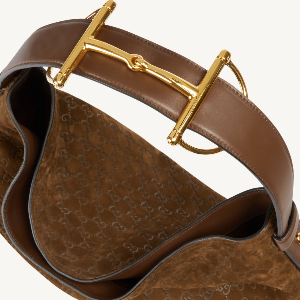 Beatrix Large Tote Bag in Suede