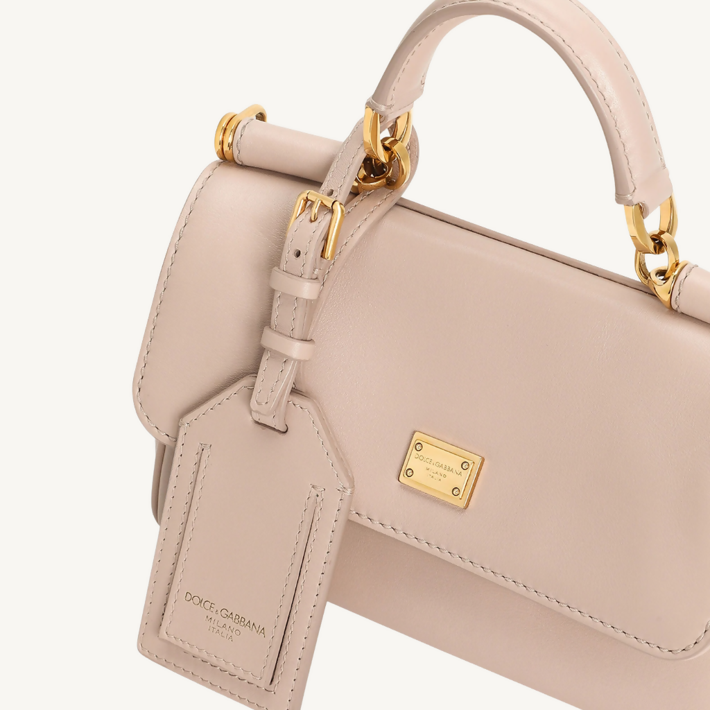 Mini My Sicily Handbag in Plongé Calfskin