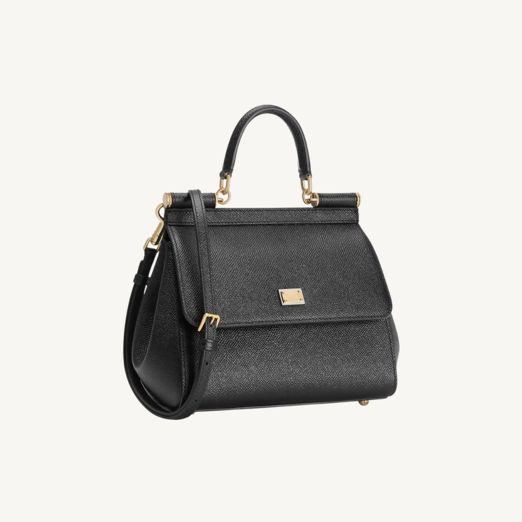 Small Sicily Handbag in Dauphine Calfskin
