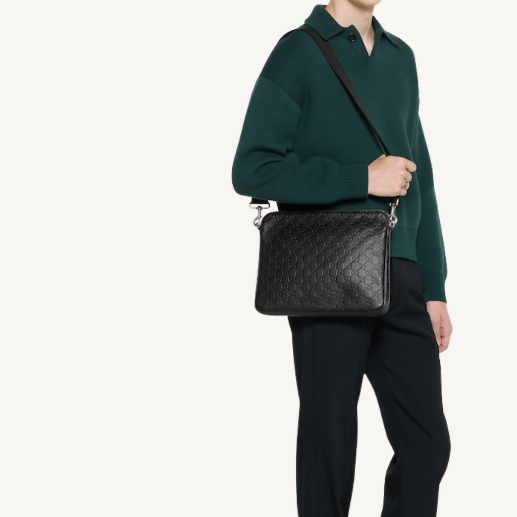 GG Emblem Medium Crossbody Bag