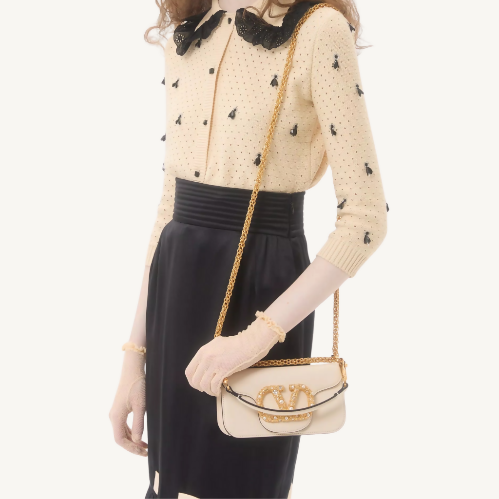 Locò Small Shoulder Bag Jewel Logo