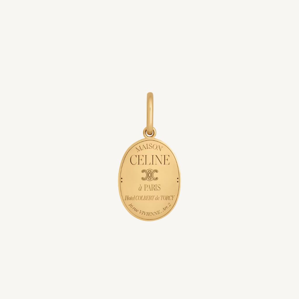 Maison Celine Medal Celine Charm