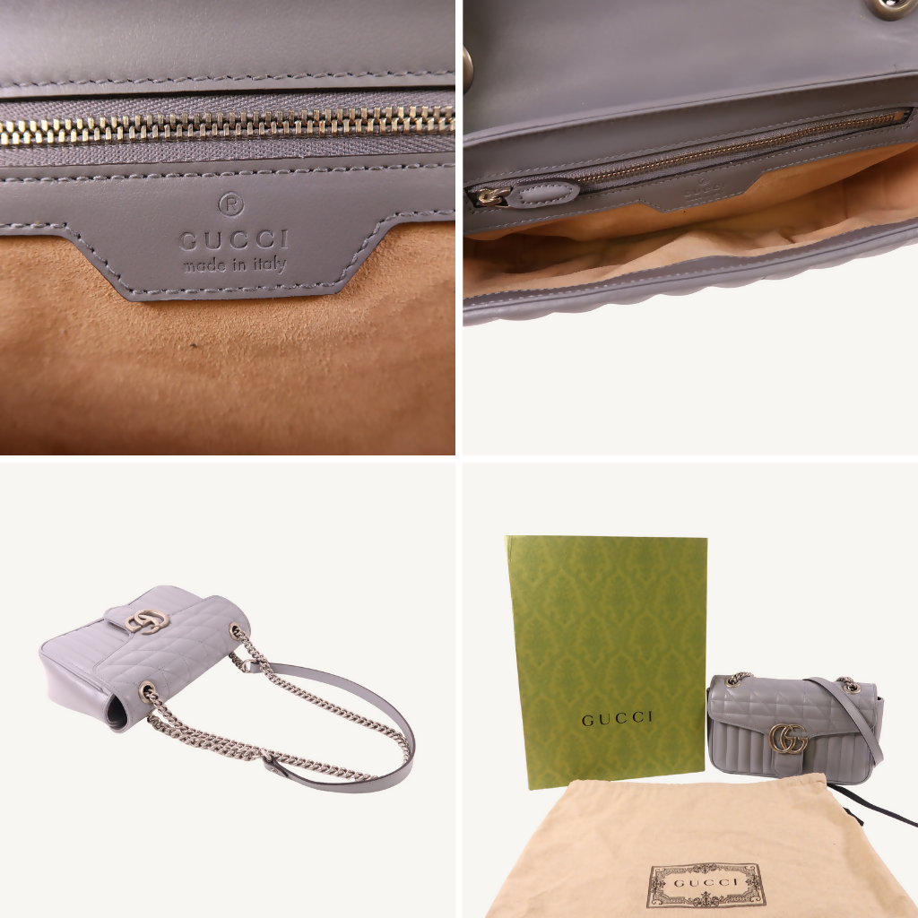 Matelasse Aria Marmont Shoulder Bag