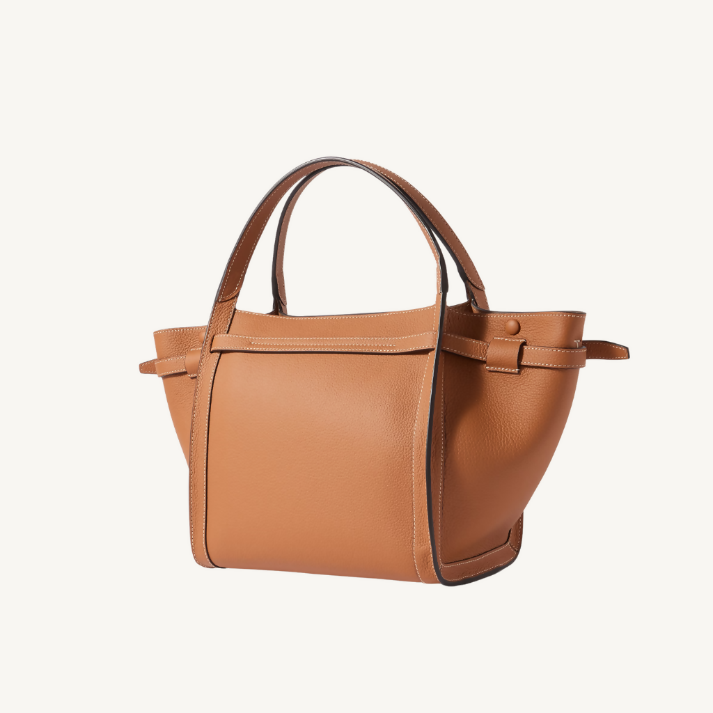 Shopping Bag in Leather Small