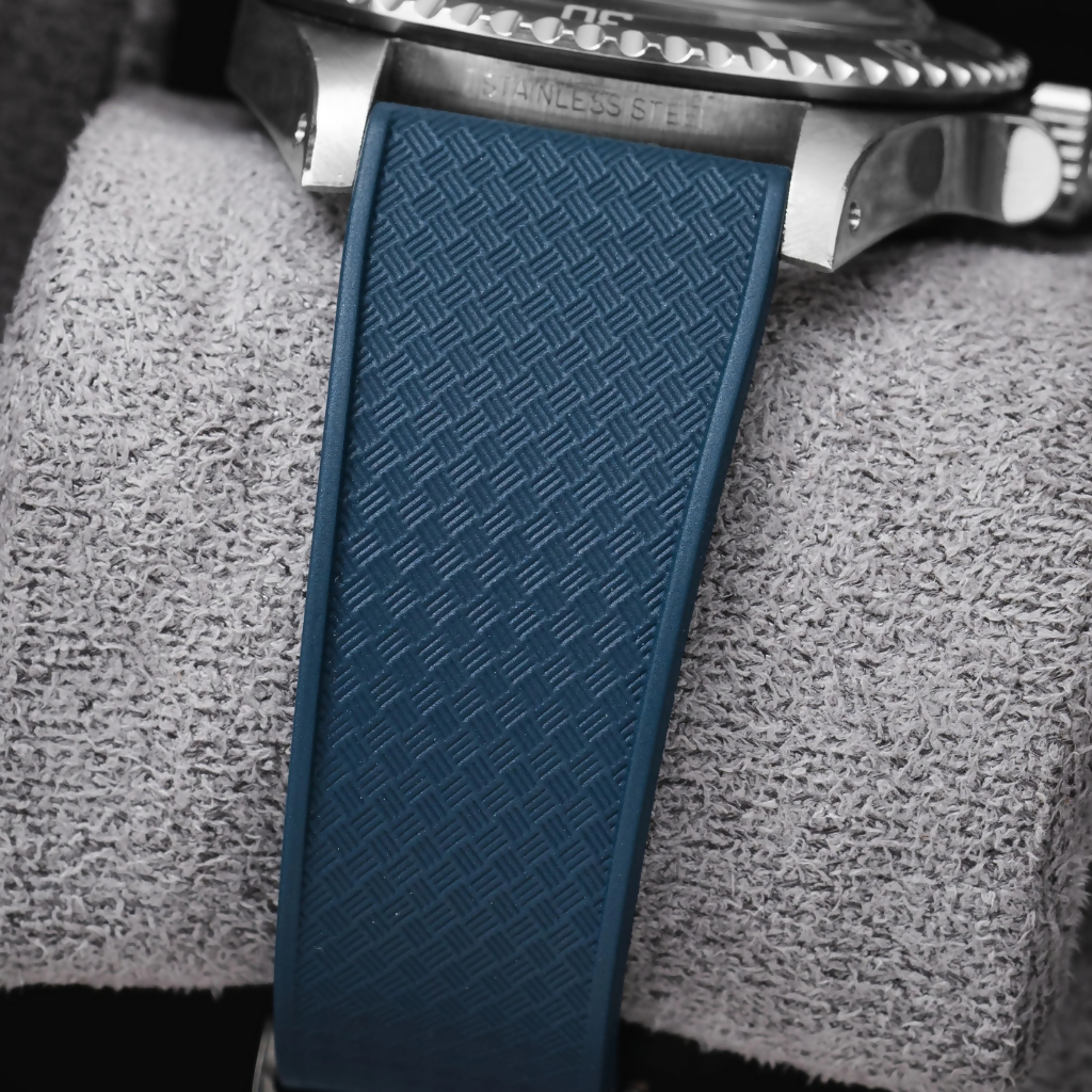Navy Tropical Rubber CTS Strap