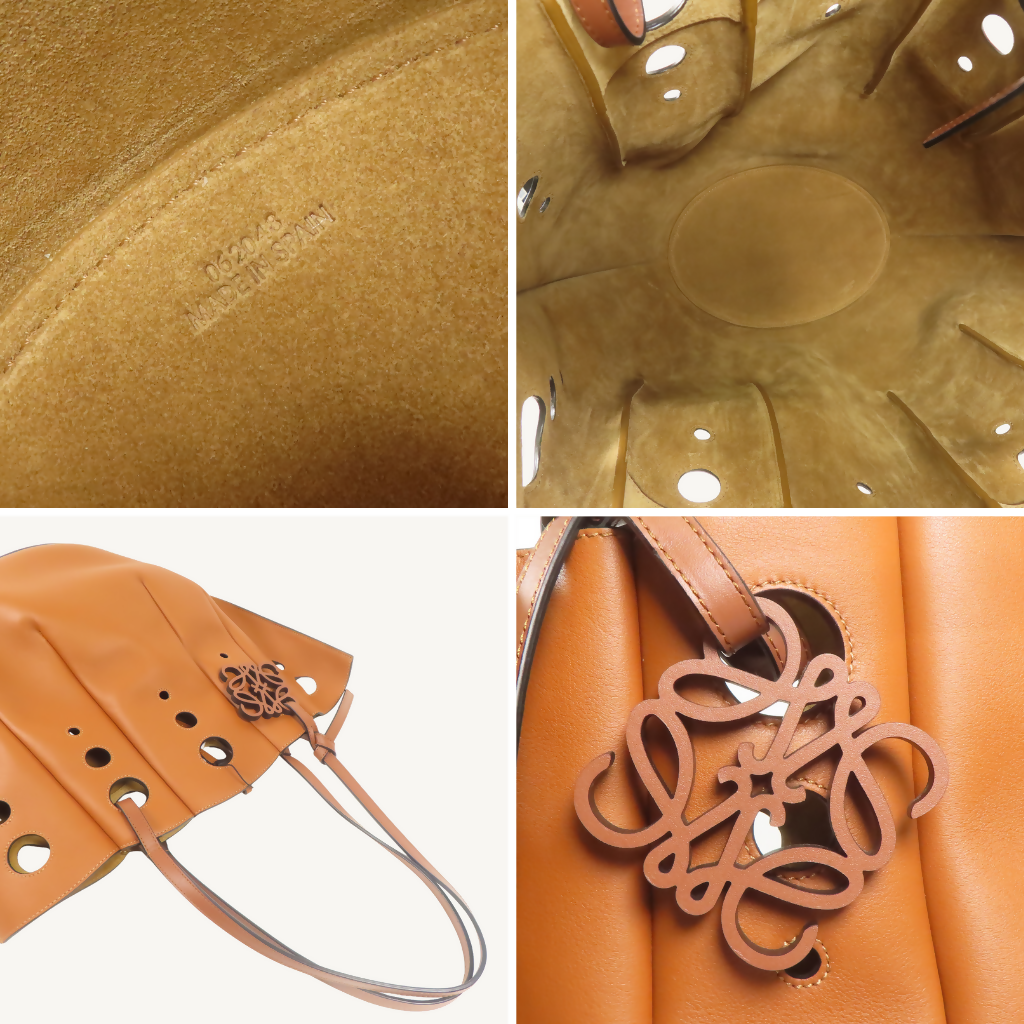 Shell Perforated Tote Bag