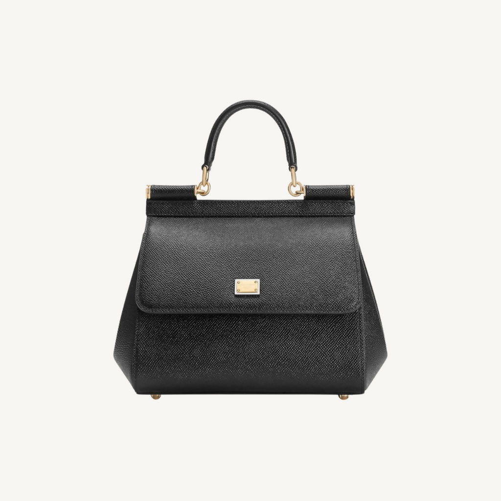 Small Sicily Handbag in Dauphine Calfskin