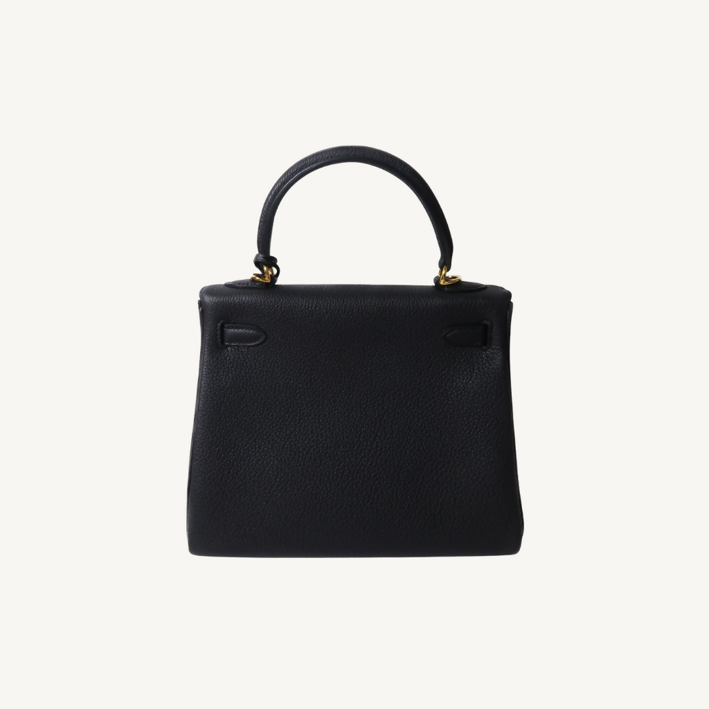 Hermès Kelly 25 Togo Noir GHW