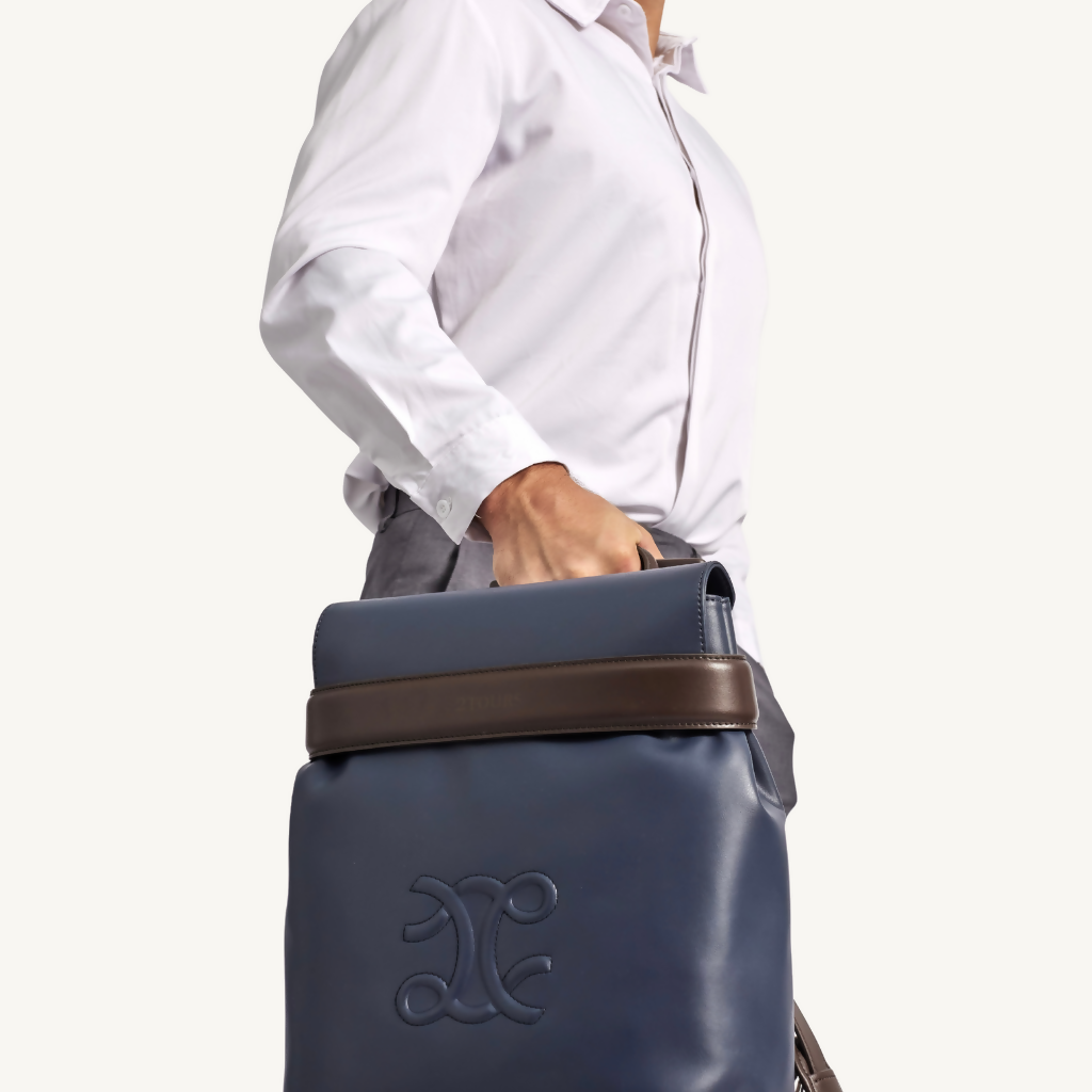 Caliber Navy Blue Backpack
