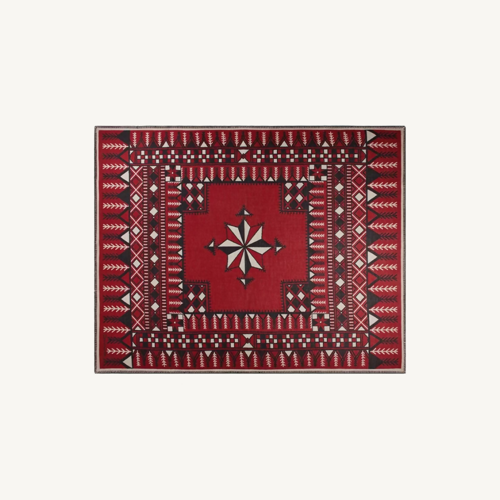 بطانية عسير من الصوف