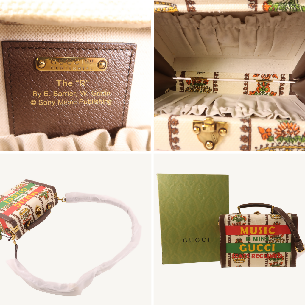 100 Centennial “Music is Mine” Beauty Case Bag