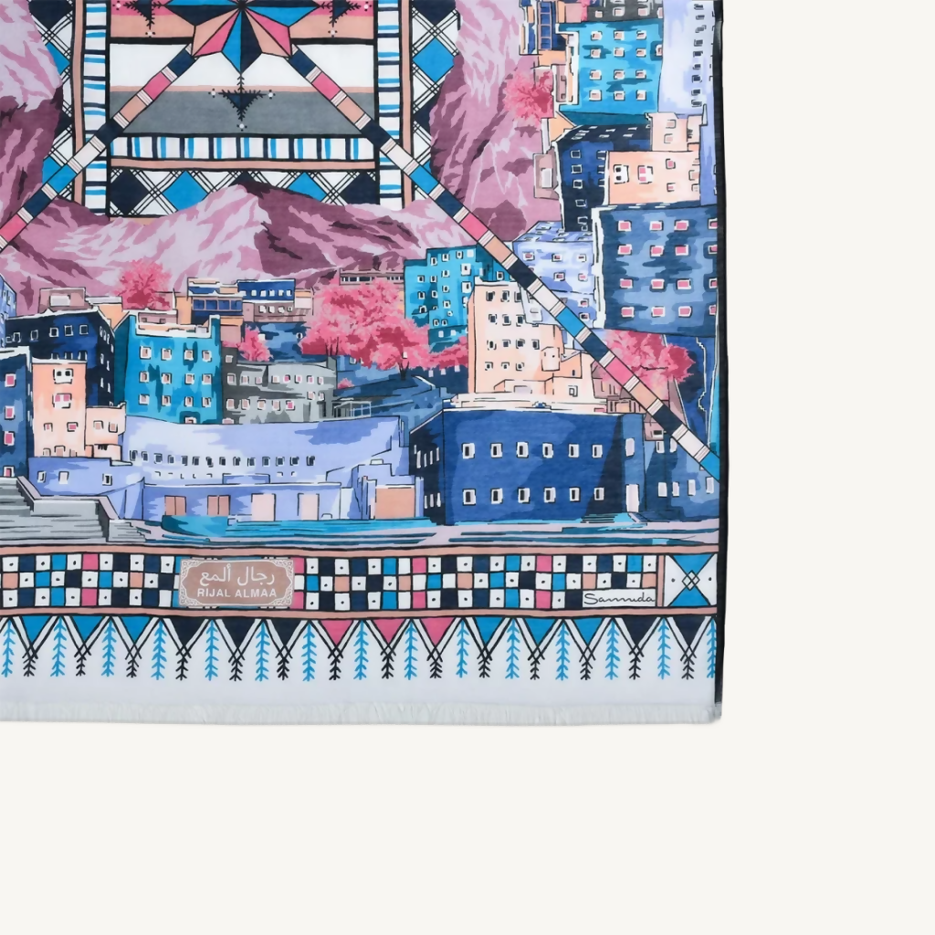 شال رجال ألمع القطني