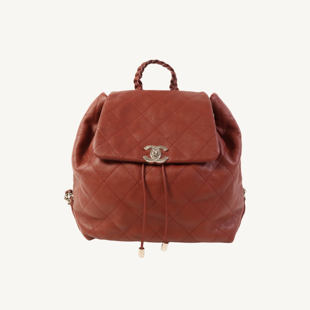 Chanel Drawstring Backpack