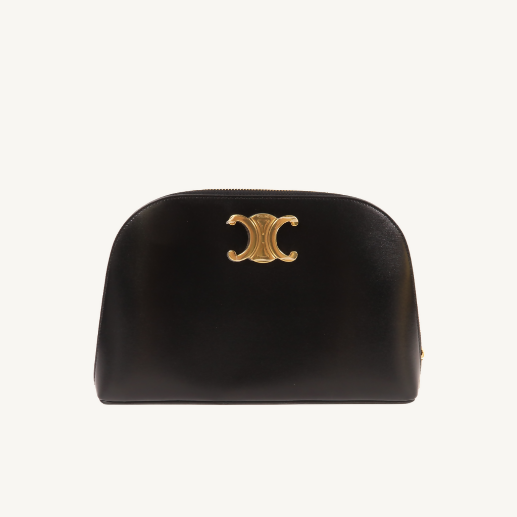 Pouch Triomphe in Shiny Calfskin