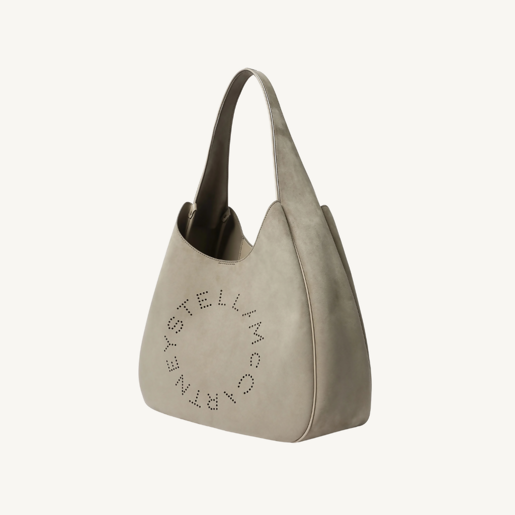 Logo Slouchy Large Hobo Bag