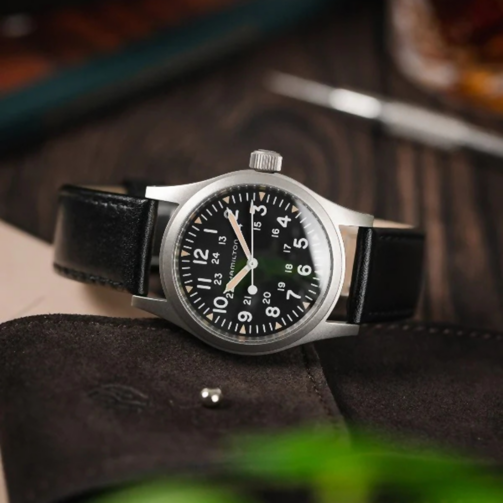 حزام أوزوريس سريع الفك من الجلد الأسود