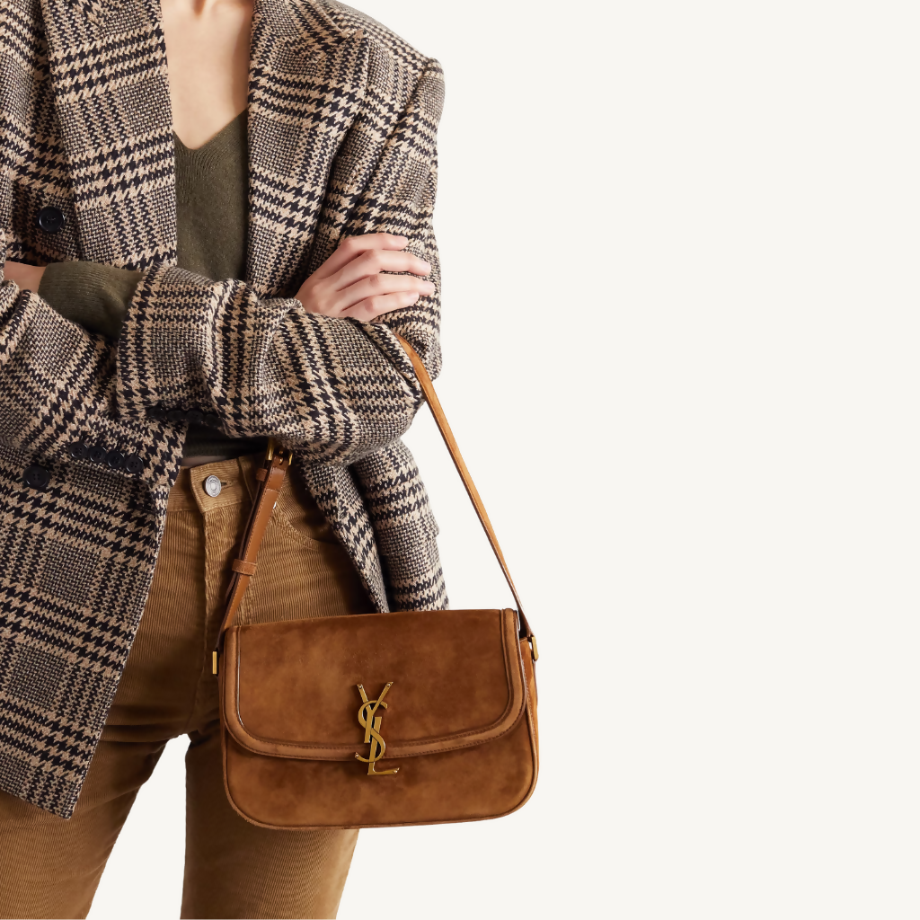 Solferino Small in Suede