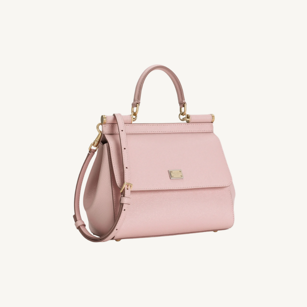 Small Sicily Handbag in Dauphine Calfskin