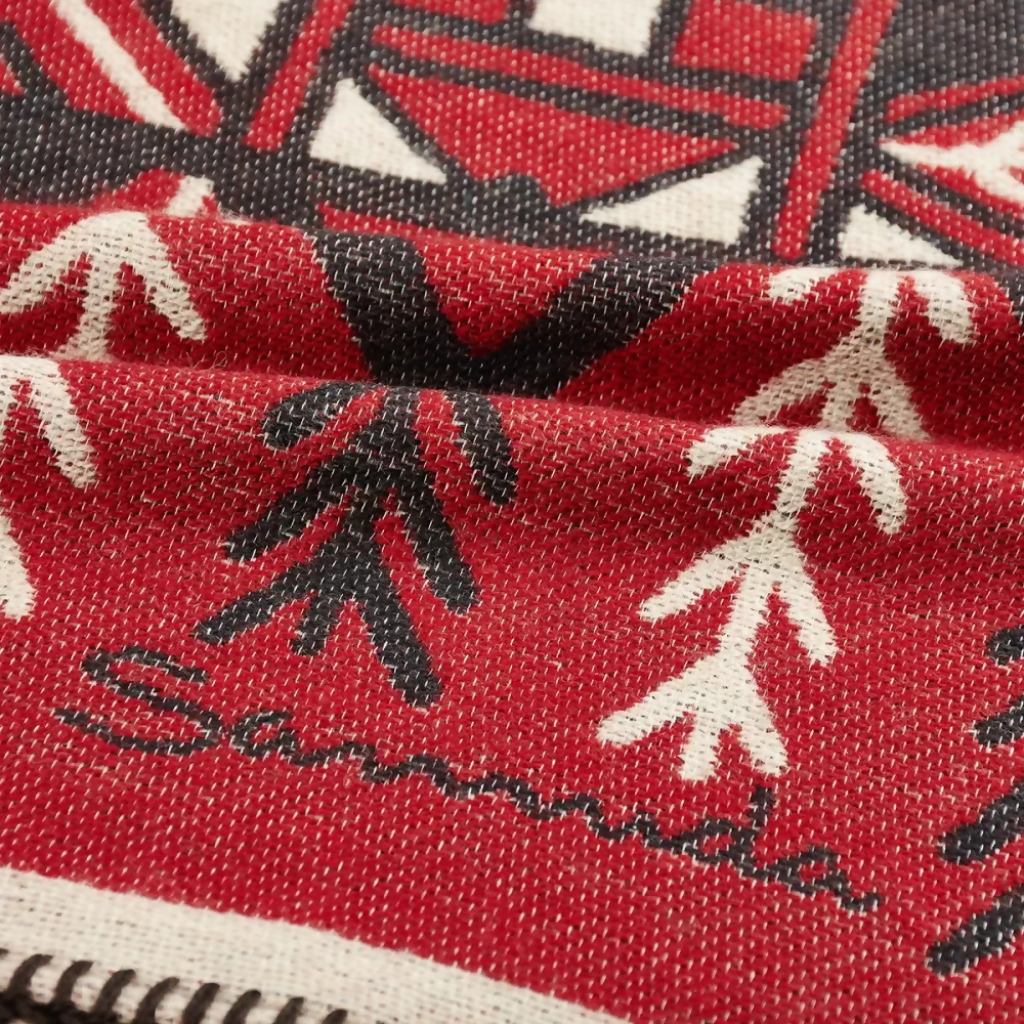 بطانية عسير من الصوف