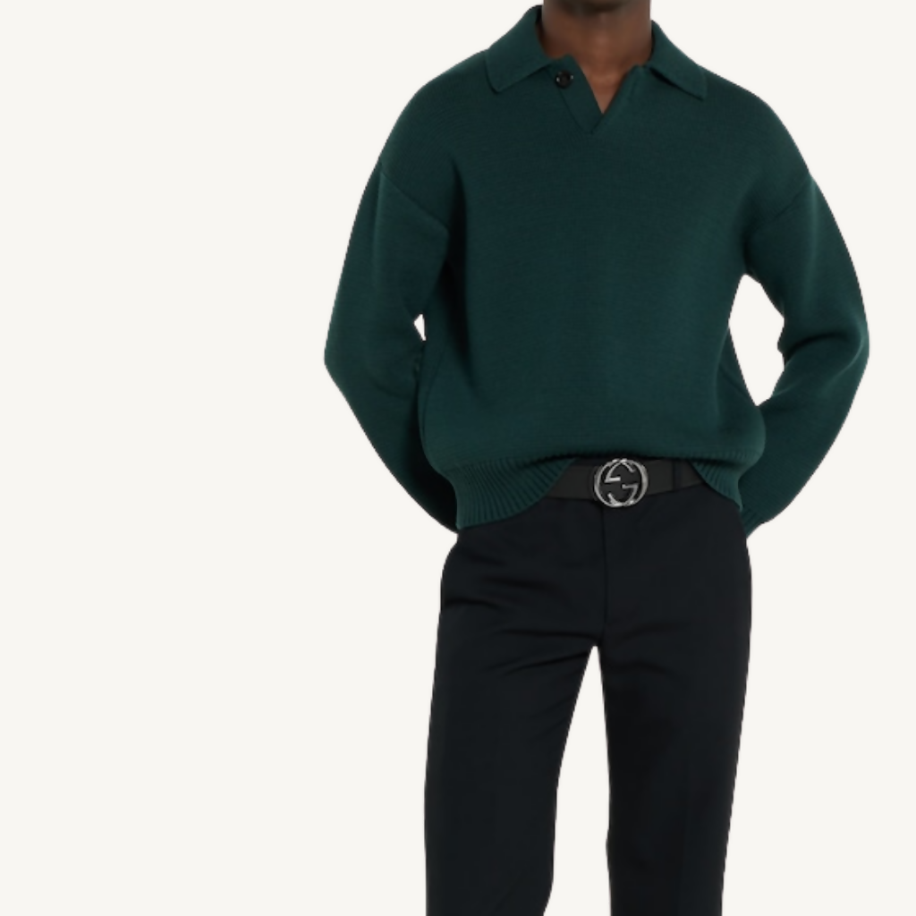 Reversible Belt with Interlocking G Buckle