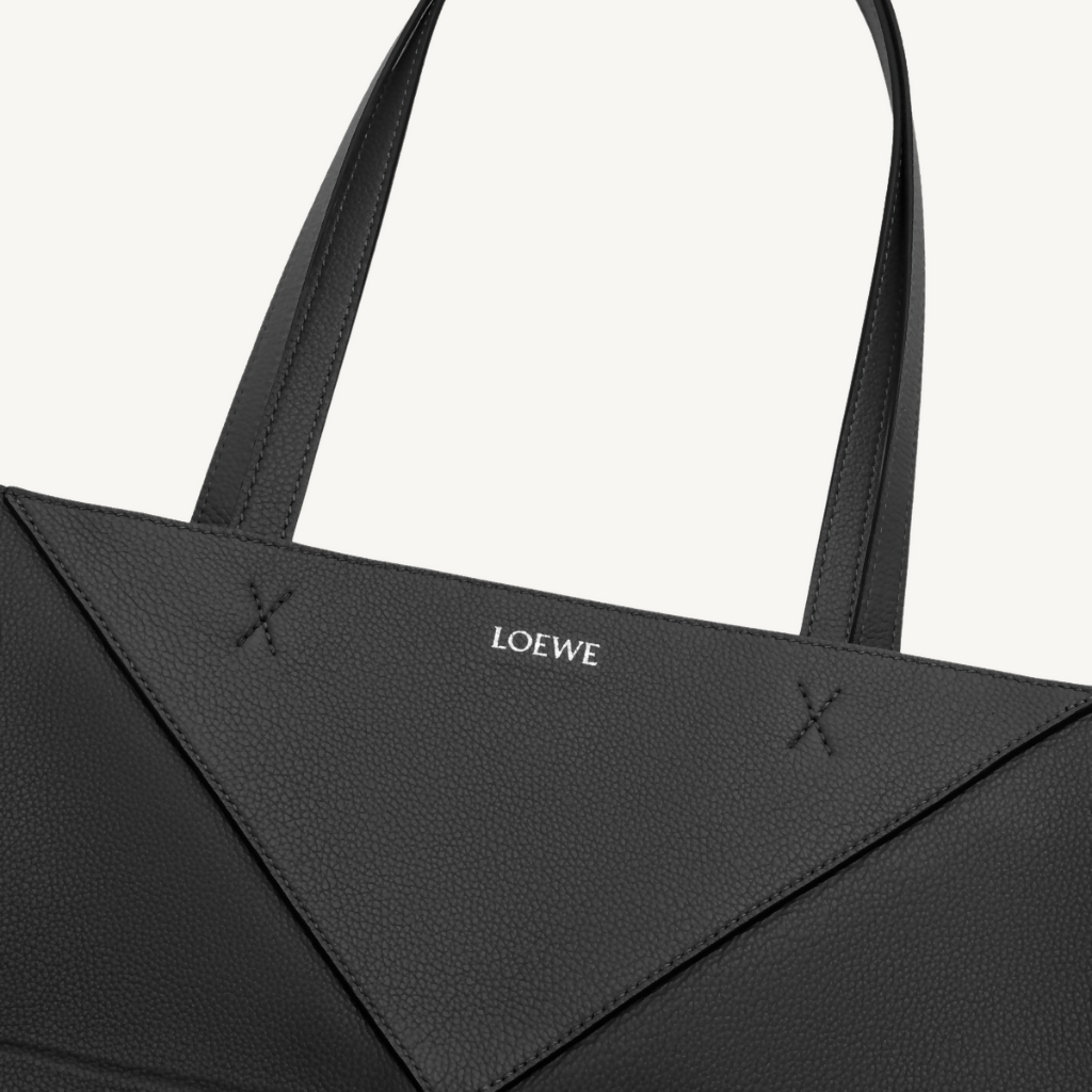 Large Horizontal Puzzle Fold Tote