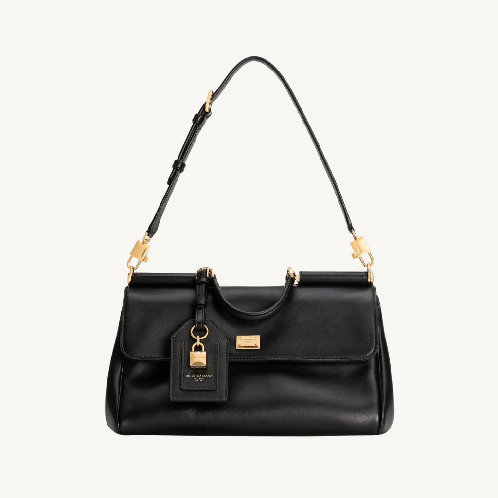 Medium My Sicily Handbag in Plongé Calfskin