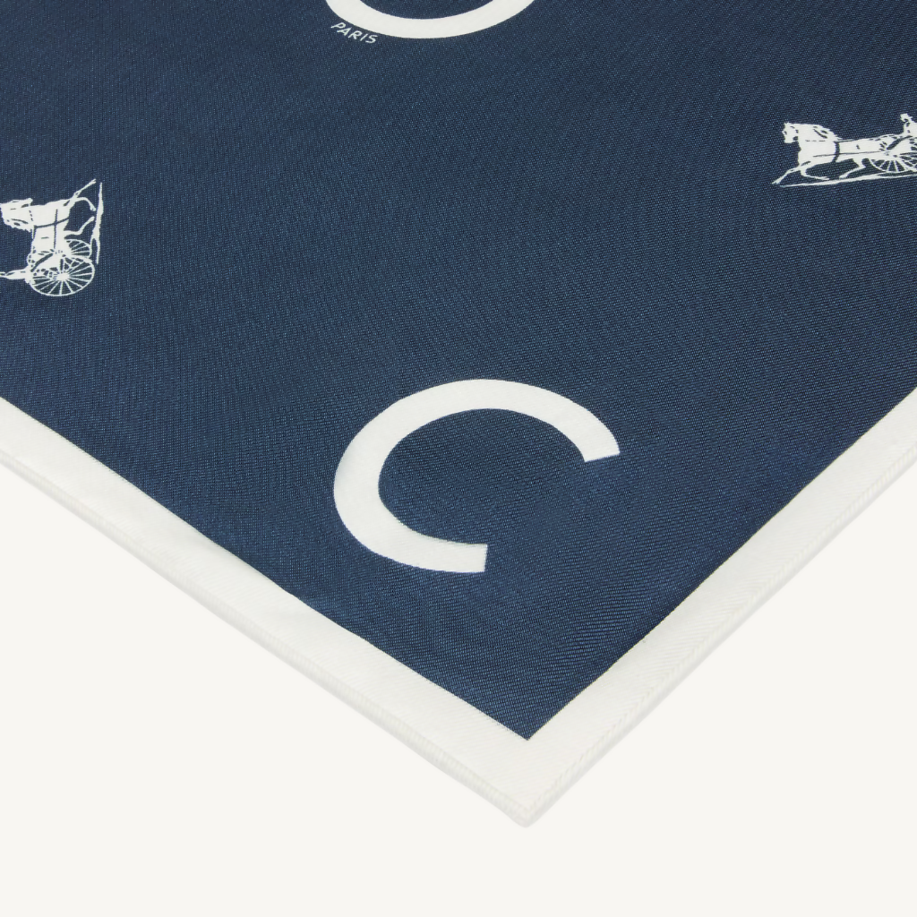 Square in Silk Twill