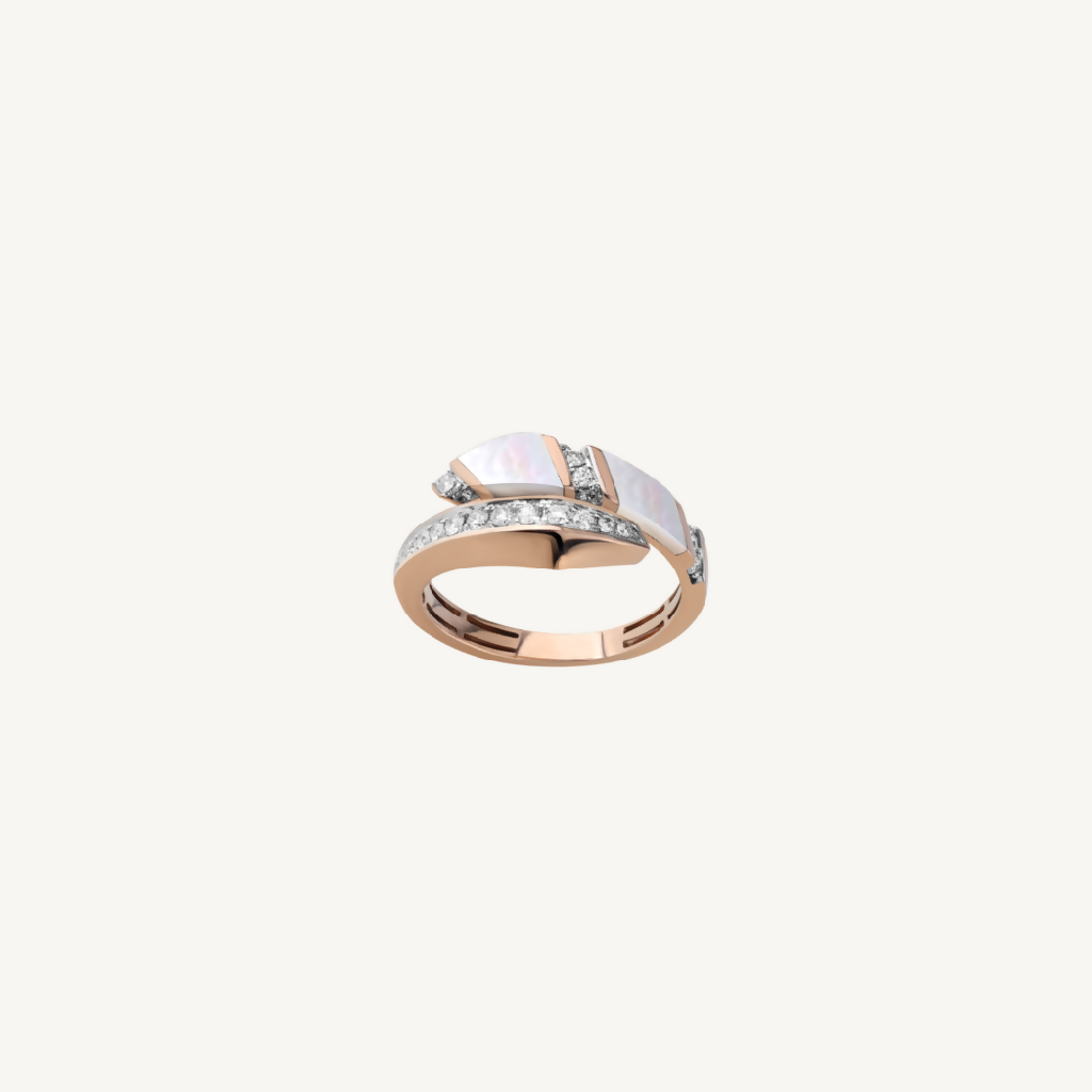 Angelina Mother of Pearl Ring