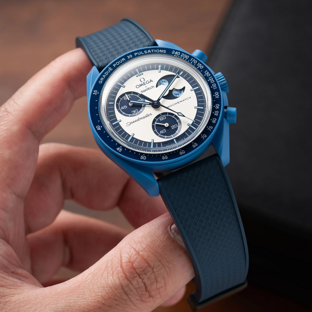 Navy Tropical Rubber CTS Strap