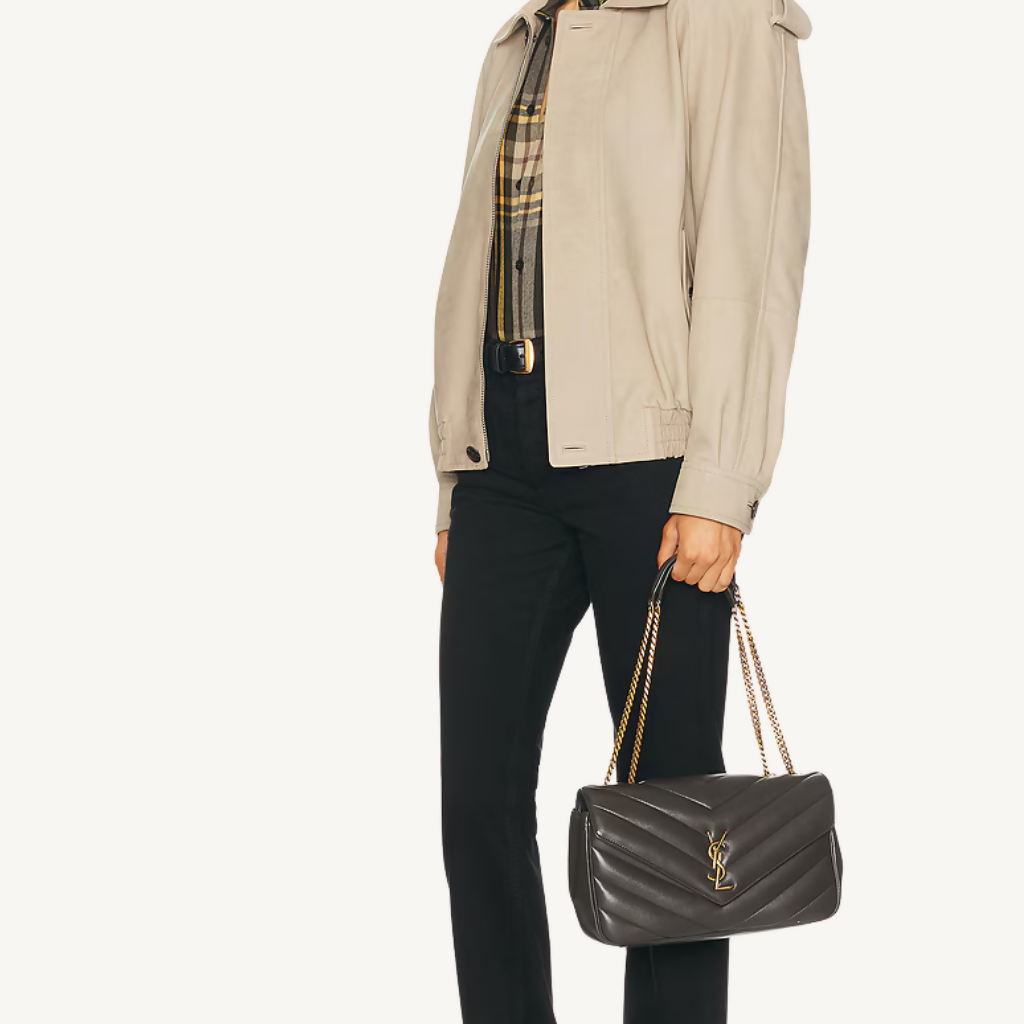 Loulou Medium in Matelassé Lambskin