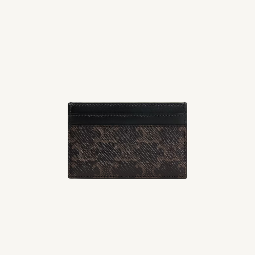 Triomphe Embossed Card Holder