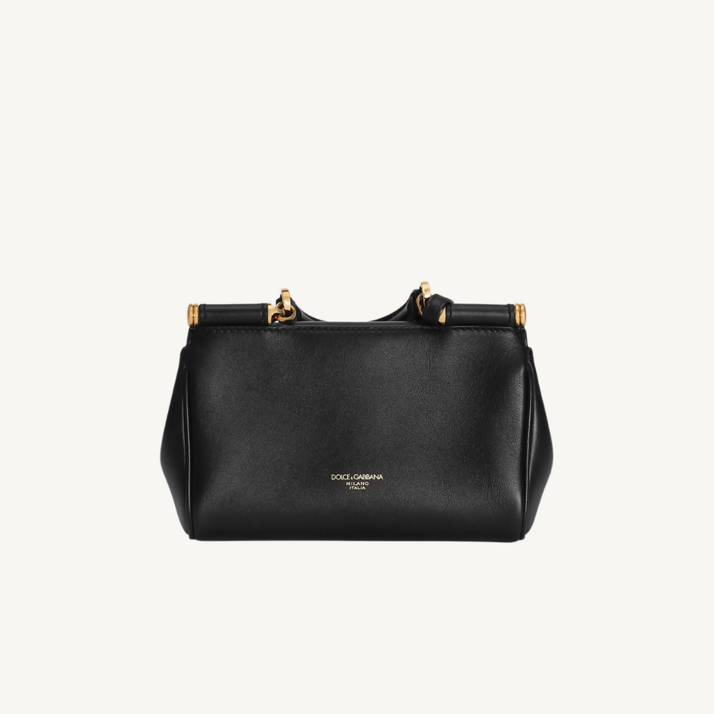 Mini My Sicily Handbag in Plongé Calfskin
