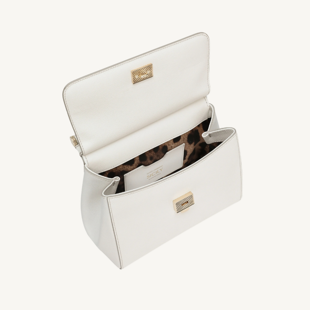 Small Sicily Handbag in Dauphine Calfskin
