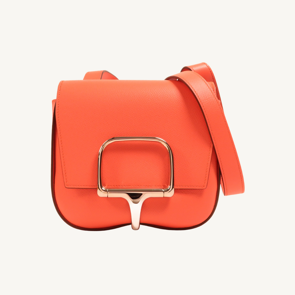 Hermès Della Cavalleria Epsom Rose Texas PHW