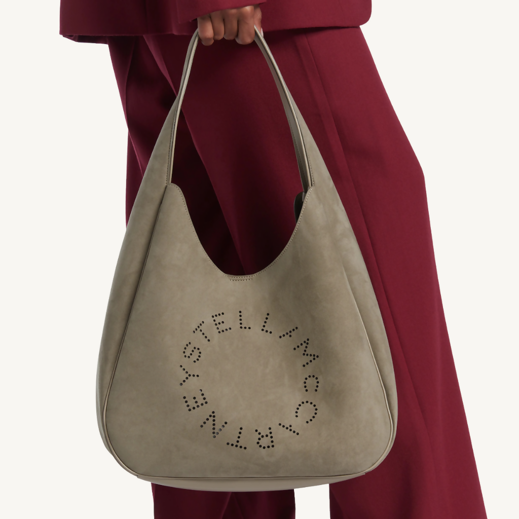 Logo Slouchy Large Hobo Bag