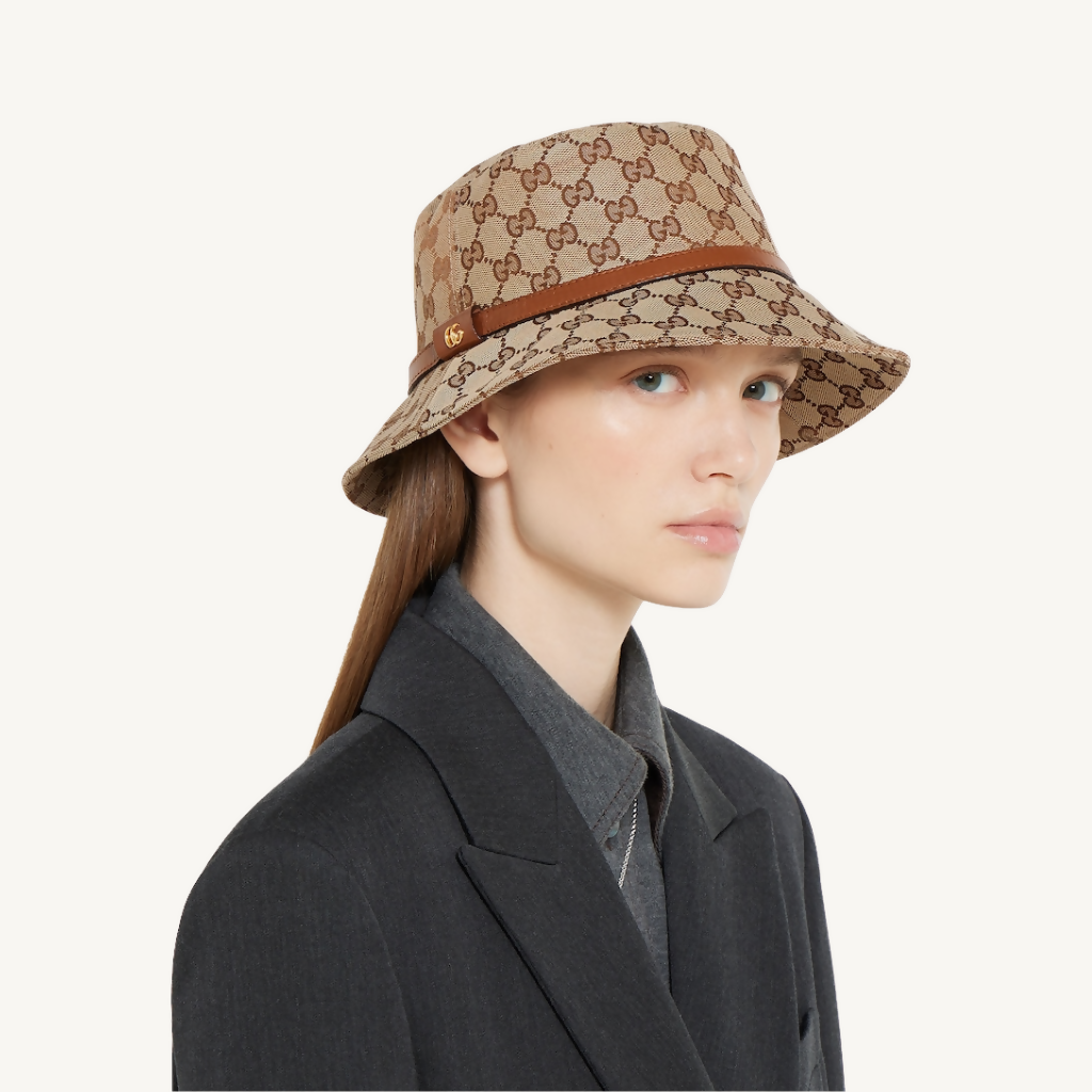 GG Canvas Bucket Hat