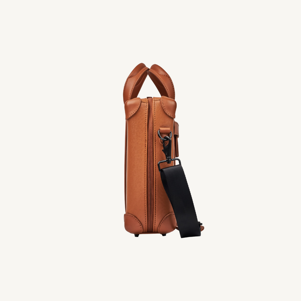 Neuma Cognac Laptop Bag