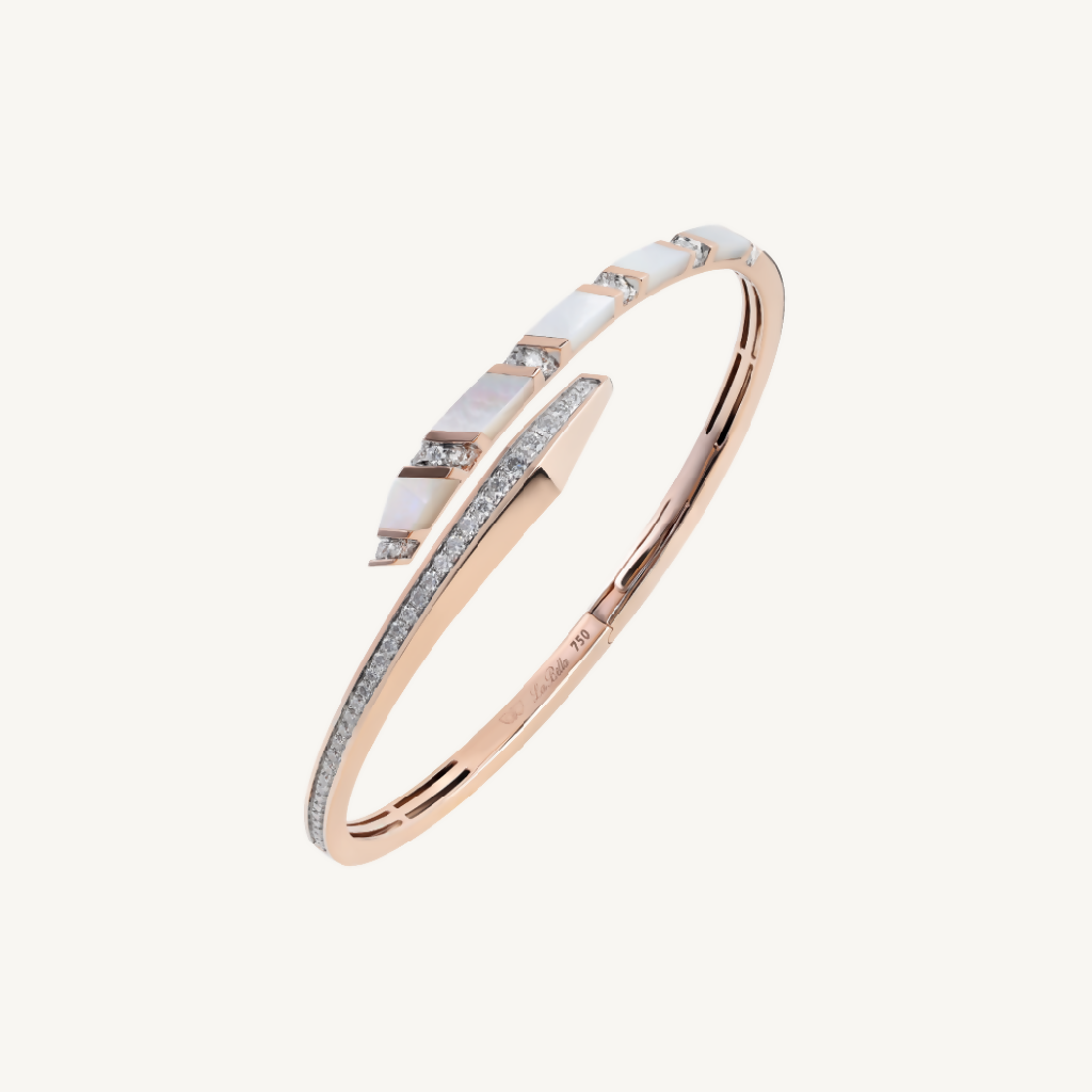 Angelina Mother of Pearl Bangle