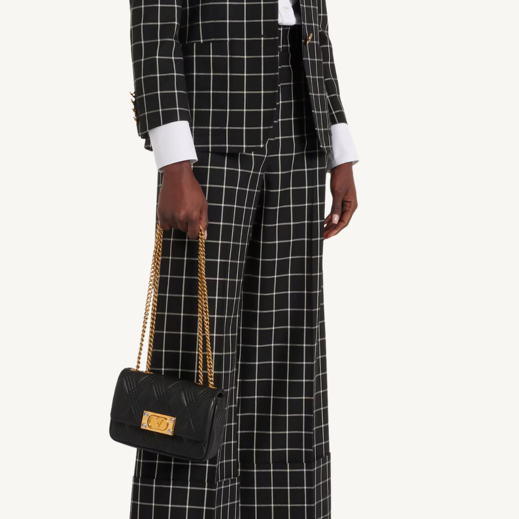 Quiltie 67 Small Leather Shoulder Bag